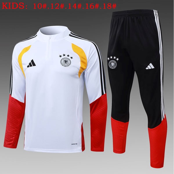 Enfant Sweatshirt Allemagne 2026-27 Blanc 2
